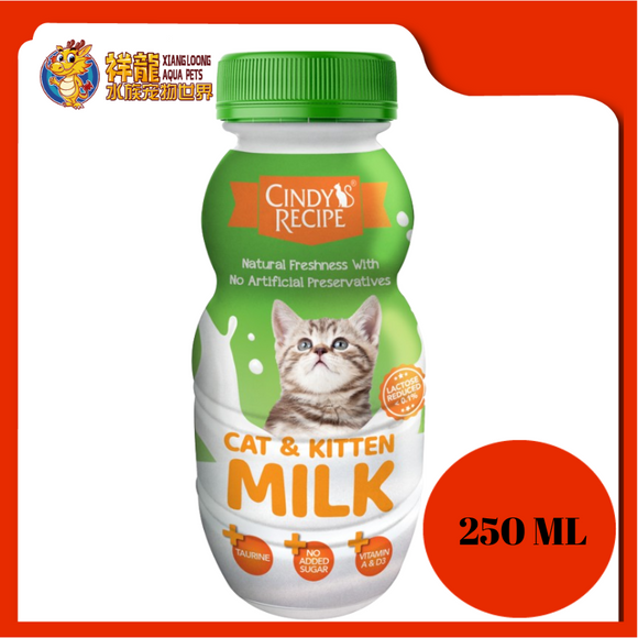 CINDY'S CAT/KITTEN MILK 250ML