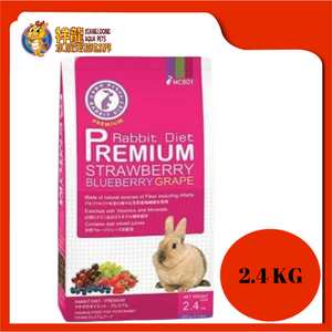 RABBIT DIET PREMIUM STRAWBERRY & BLUEBERRY GRAPE 2.4KG