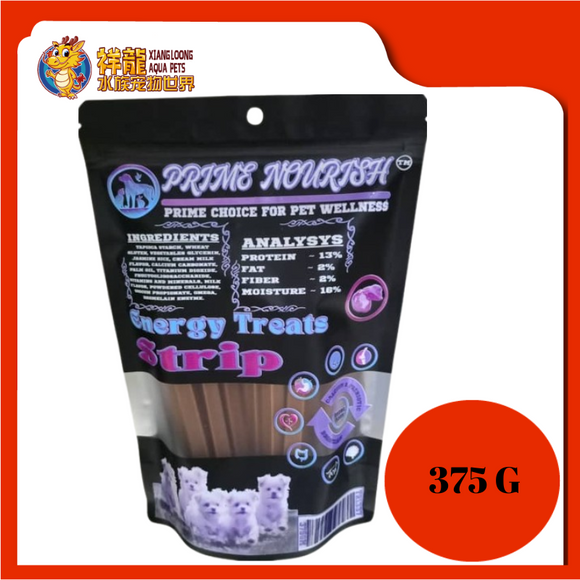 PRIME NOURISH ENERGY STRIP CHICKEN LIVER 375G
