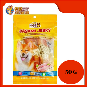 SASAMI JERKY CHICKEN FILLET WRAP FISH 50G [JJ11]