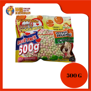 PUPPYLAND CRISPY MINI BUN [MIX FLAVOUR] 500G