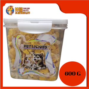 PETLICIOUS FREEZE DRY [CHICKEN + YOLK] 600G