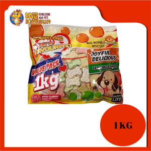 PUPPYLAND BISCUIT [MIX FLAVOUR] BIG BONE-C 1KG