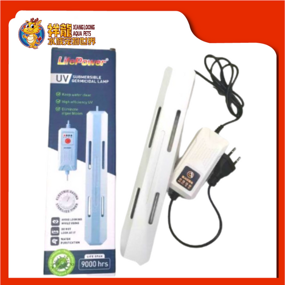 LIFE POWER UV LIGHT WITH TIMER UVI 9W