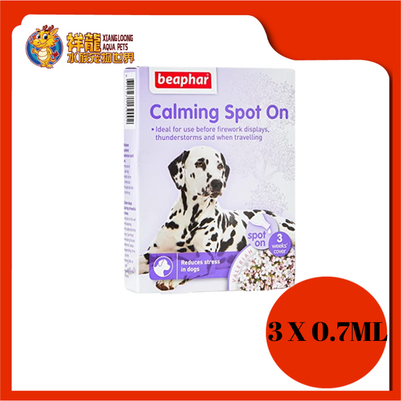 BEAPHAR CALMING SPOT ON DOG 3X0.7ML