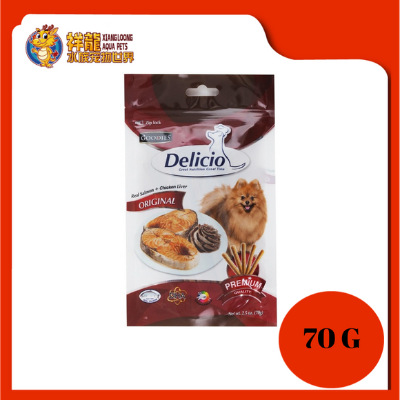 DELICIO REAL SALMON+LIVER 70G