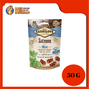 CARNILOVE CAT SNACK CRUNCHY SALMON  50G