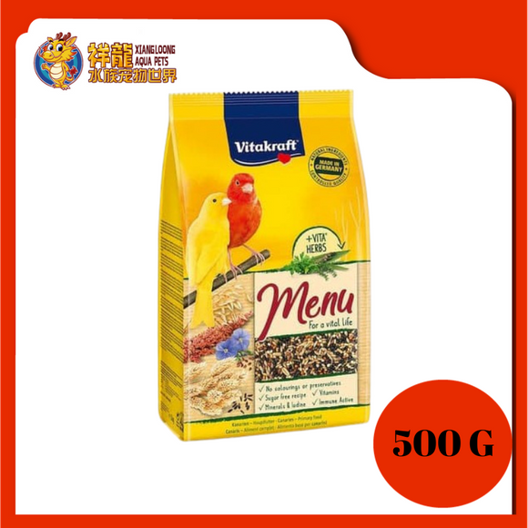 VITAKRAFT MENU CANARY 500G {V21446}