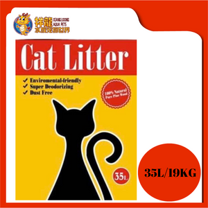 GERMAN PINE WOOD CAT LITTER 35L/19KG