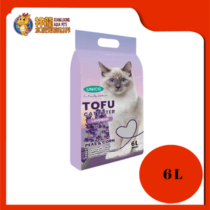 UNICO TOFU CAT LITTER 6L [LAVENDER]