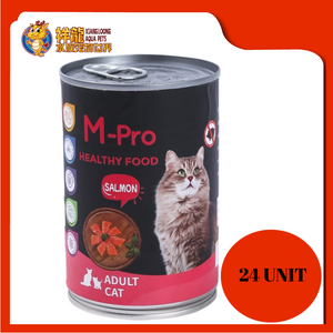 M-PRO CAT SALMON 400G X 24UNIT