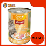 CINDY'S FAVOURITE TUNA WITH CRAB SURIMI 400G X 24UNIT