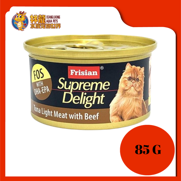 FRISIAN TUNA LIGHT MEAT WITH BEEF 85G