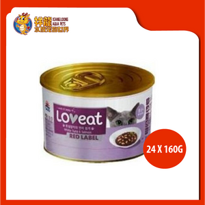 LOVEAT WHITE TUNA/SALMON 160G (24XRM5.61)