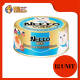 NEKKO GOLD TUNA CREAMY W SALMON KITTEN 85G X 12