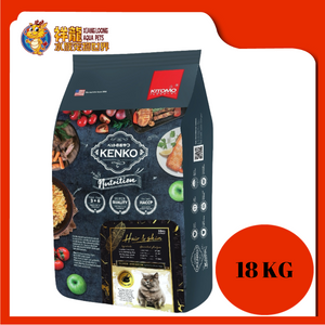 KENKO NUTRITION ADULT CAT FOOD HAIR & SKIN 18KG