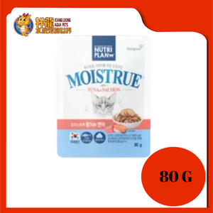 NUTRIPLAN MOISTURE TUNA & SALMON 80G