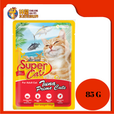 SUPERCAT POUCH ADULT TUNA PRIME CUTS 85G X 48UNIT