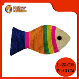 CAT SCRATCHER-M [FISH] [38331] 25X13X2CM