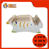 CAT SCRATCHER 3IN1 [CAT&FISH] 44X22X18CM