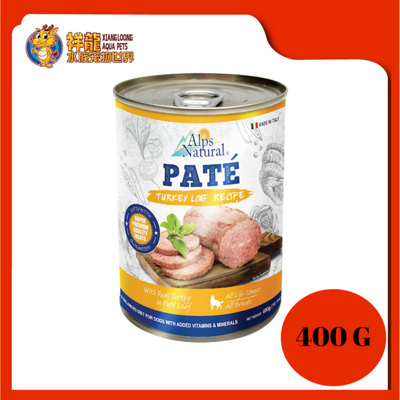 ALPS PATE TURKEY LOAF 400G