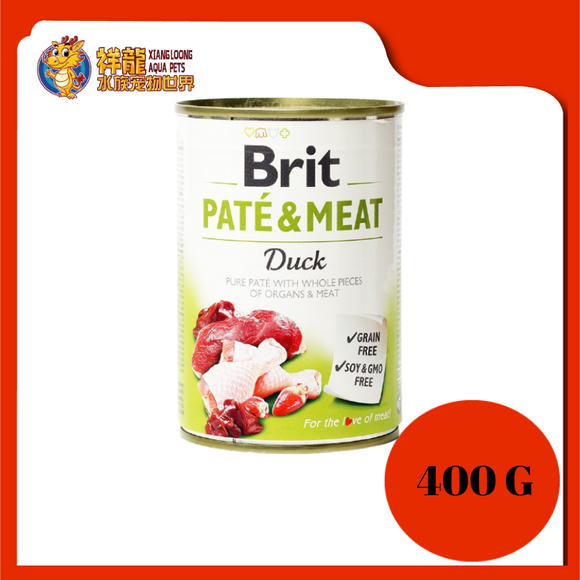 BRIT PATE & MEAT DUCK 400G