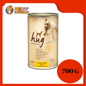 HUG WITH LAMB IN GRAVY 700G