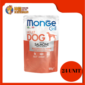 MONGE GRILL SALMON 100G X 24 UNIT