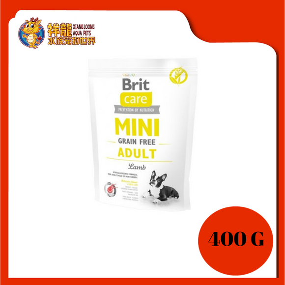 BRIT CARE GF MINI ADULT LAMB 400G