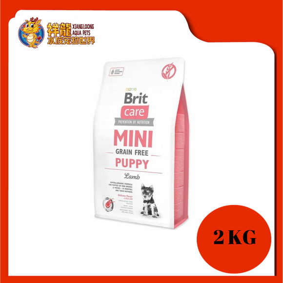 BRIT CARE GF MINI PUPPY LAMB 2KG