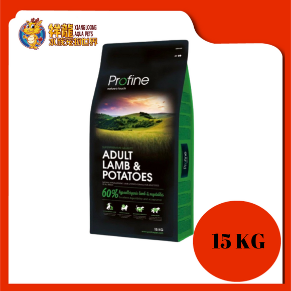 PROFINE ADULT LAMB & POTATOES 15KG