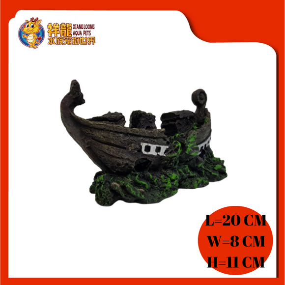 ORNAMENT SDT-2001-6(SD-2311)SHIPWRECK