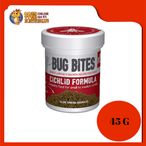 FLUVAL BUG BITES CICHILID FORMULA S/M 45GR