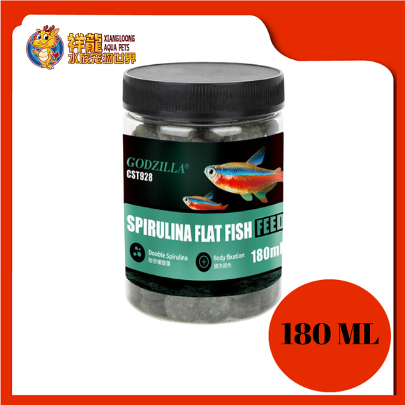 CST SPIRULINA FLAT FISH FEED 180ML [CST928]