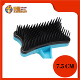 FLEXIBLE SLICKER BRUSH 12X7.5CM PET SUPPLIES