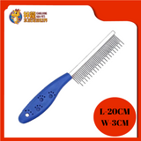 SHEDDING COMB WITH HANDLE 2 IN 1