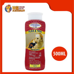 GOLD MEDAL FLEA & TICK SHAMPOO 500ML