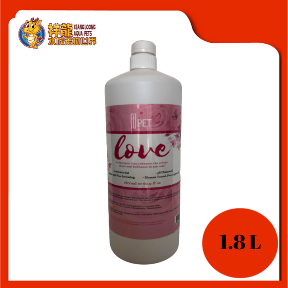 NPET SCENTED PET SHAMPOO [LOVE]1800ML