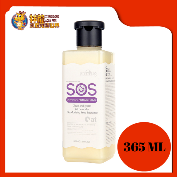 ENOUG SOS ANTIBACTERIAL SHAMPOO 365ML