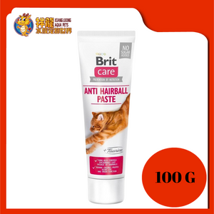 BRIT CARE ANTI HAIRBALL PASTE+TAURINE 100G