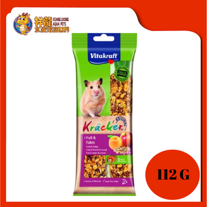 VITAKRAFT KRACKER FRUIT FLAKES HAMSTER 112G