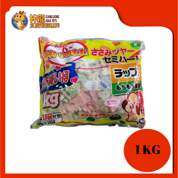 PETZU BISCUIT [MIX FLAVOUR] BIG BONE 1KG