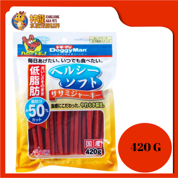 DOGGYMAN SOFT SASAMI JERKY 420G [81957]