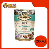 CARNILOVE SOFT SNACK CARP & THYME 200G