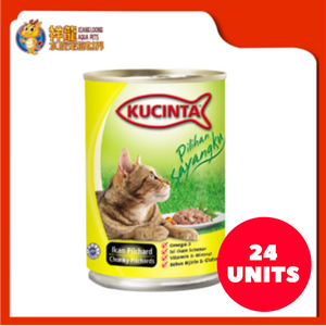 KU CINTA CHUNKY PILCHARDS 400G X 24UNIT