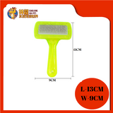 JBN PET CRYSTAL COLOUR SLICKER BRUSH [10120]